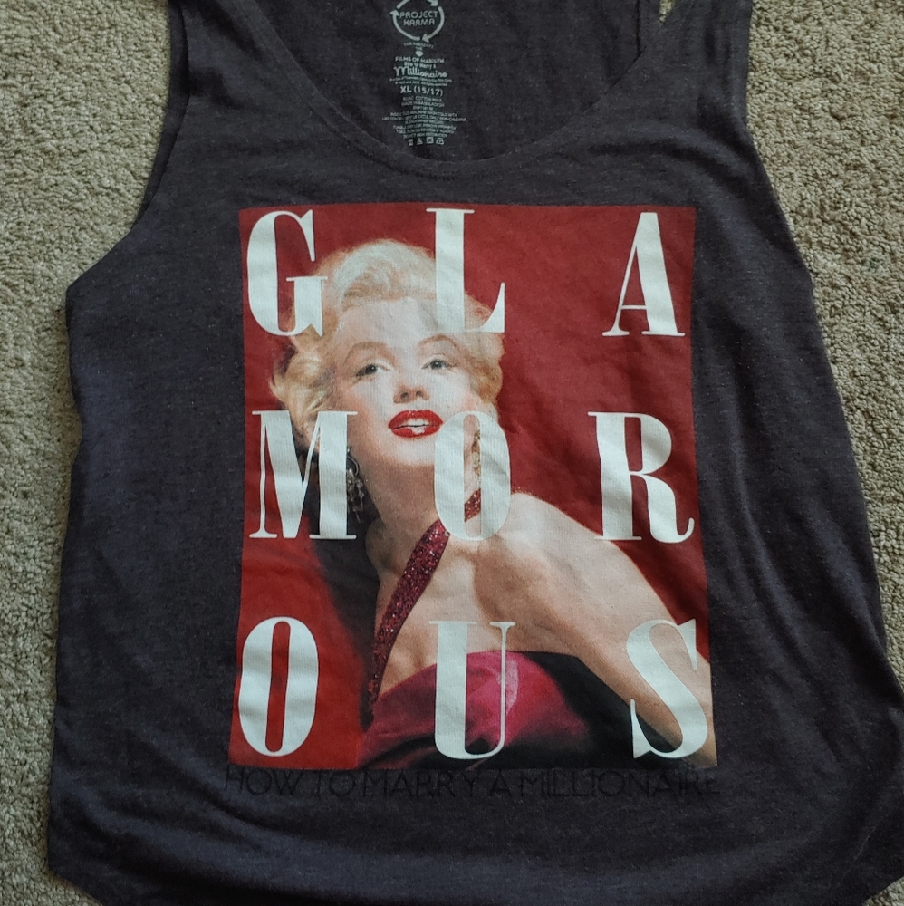 Project Karma Marilyn Monroe Tank XL (FITS SMALL)